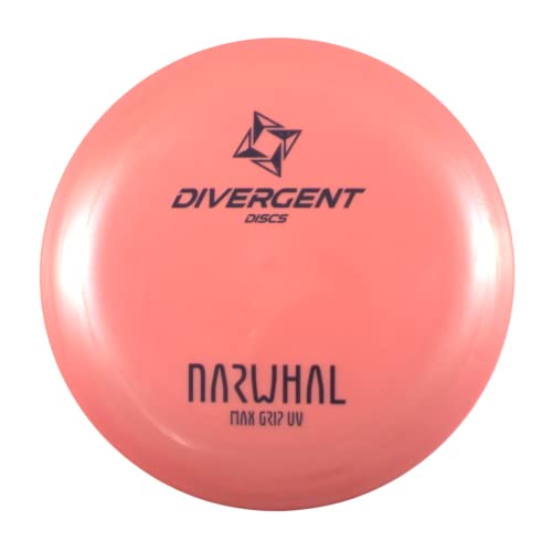 Divergent Discs Narwhal Max Grip UV disc golf disc